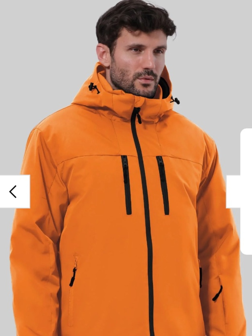 GEMYSE® MEN'S WATERPROOF SKI JACKET, HOODED, MULTI-POCKETS